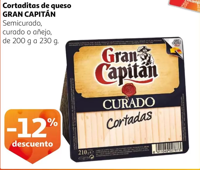 Oferta de Gran Capitán - Cortaditas De Queso en Alcampo