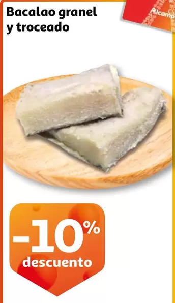 Oferta de Bacalao Granel Y Troceado en Alcampo