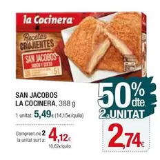 Oferta de La Cocinera - San Jacobos por 5,49€ en Condis