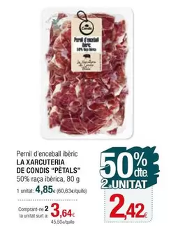 Oferta de Condis - Pernil D'enceball Ibèric por 4,85€ en Condis