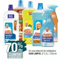 Oferta de Don Limpio - En Una Seleccio De Netejador en Condis