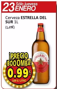 Oferta de Estrella del Sur - Cerveza por 0,99€ en SPAR