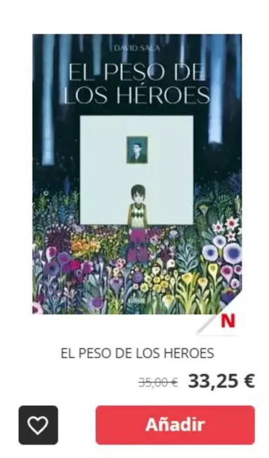 Oferta de El Peso De Los Heroes por 33,25€ en Norma Comics