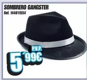 Oferta de Sombrero Gangster por 5,99€ en DRIM