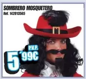 Oferta de Sombrero Mosquetero por 5,99€ en DRIM