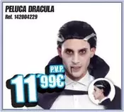 Oferta de Peluca Dracula por 11,99€ en DRIM