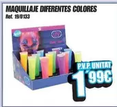 Oferta de Maquillaje Diferentes Colores por 1,99€ en DRIM