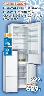 Oferta de Bosch - Combi  por 699€ en Master Cadena