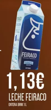 Oferta de Feiraco - Leche por 1,13€ en Claudio