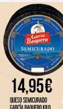 Oferta de García Baquero - Queso Semicurado por 14,95€ en Claudio