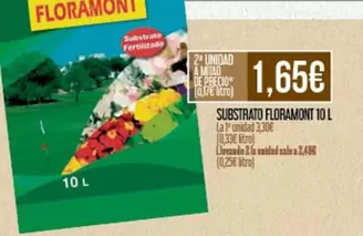 Oferta de Floramont - Substrato por 1,65€ en Claudio