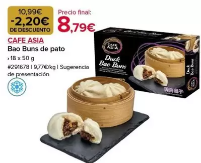 Oferta de Pato - Cafe Bao Buns De por 8,79€ en Costco