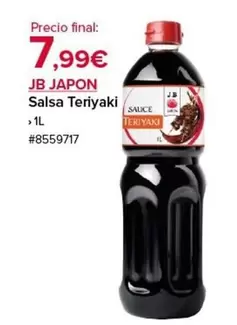 Oferta de Salsa Teriyaki por 7,99€ en Costco