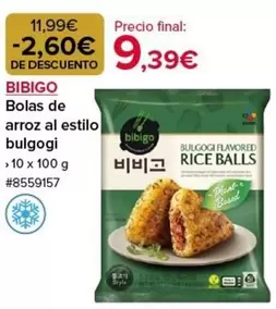 Oferta de Bolas De Arroz Al Estilo Bulgogi por 9,39€ en Costco