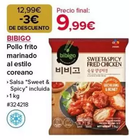 Oferta de Pollo Frito Marinado Al Estilo Coreano por 9,99€ en Costco