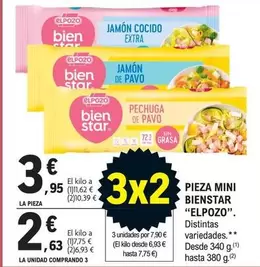 Oferta de Elpozo - Pieza Mini Bienstar por 3,95€ en E.Leclerc