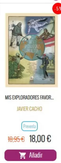 Oferta de Mis Exploradores Favor... por 18€ en Generación X