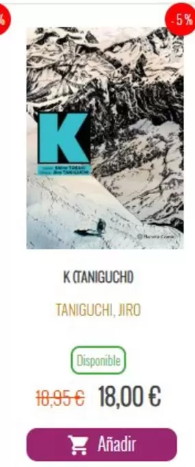 Oferta de K Ctanigucho por 18€ en Generación X