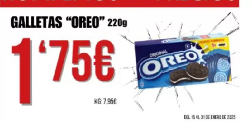 Oferta de Oreo - Galletas por 1,75€ en Hiper Usera