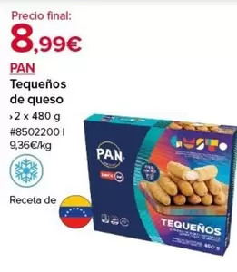 Oferta de Pan - Tequenos De Queso por 8,99€ en Costco