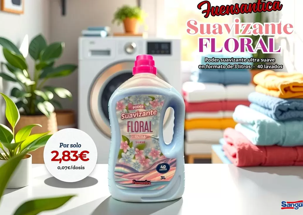 Oferta de Fuensantica - Suavizante Floral por 2,83€ en Sangüi