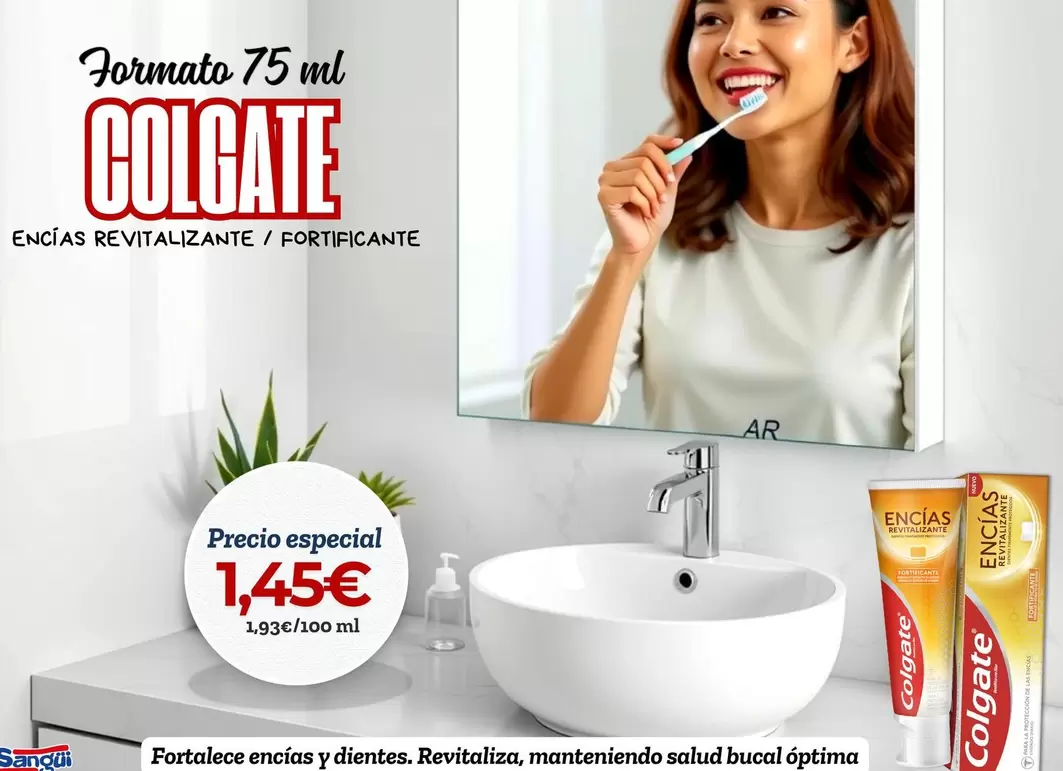 Oferta de Colgate - Formato 75 Ml por 1,45€ en Sangüi