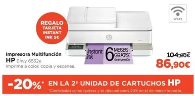 Oferta de Instant - Impresora Multifunción por 86,9€ en El Corte Inglés