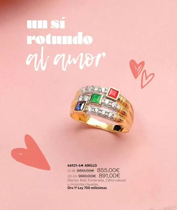 Oferta de Anillo por 855€ en Cristian Lay