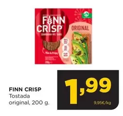 Oferta de Finn Crisp - Tostada Original por 1,99€ en Alimerka