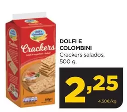 Oferta de Dolfi E Colombini - Crackers Salados por 2,25€ en Alimerka