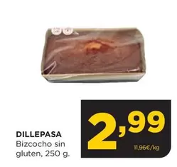 Oferta de Dillepasa/ Bizcocho Sin Gluten por 2,99€ en Alimerka