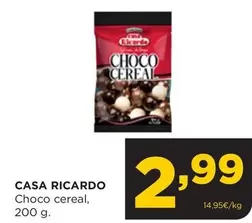 Oferta de Casa Ricardo - Choco Cereal por 2,99€ en Alimerka