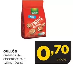 Oferta de Gullón - Galletas De Chocolate Mini Twins por 0,7€ en Alimerka