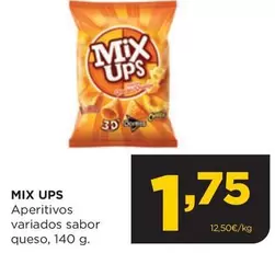 Oferta de Mix Ups/ Aperitivos Variados Sabor Queso por 1,75€ en Alimerka