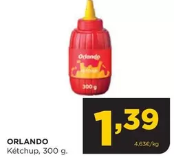 Oferta de Orlando - Ketchup por 1,39€ en Alimerka