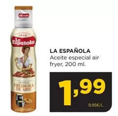 Oferta de Aire - La Española Aceite Especial Air Fryer por 1,99€ en Alimerka