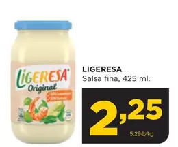 Oferta de Ligeresa - Salsa Fina por 2,25€ en Alimerka