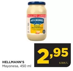 Oferta de Hellmann's - Mayonesa por 2,95€ en Alimerka