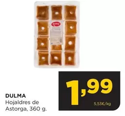 Oferta de Dulma - Hojaldres De Astorga por 1,99€ en Alimerka