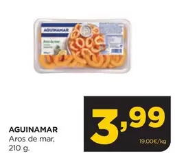 Oferta de Aguinamar - Aros De Mar por 3,99€ en Alimerka