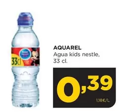 Oferta de Nestlé - Aquarel Agua Kids por 0,39€ en Alimerka