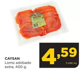 Oferta de Caysan - Lomo Adobado Extra por 4,59€ en Alimerka