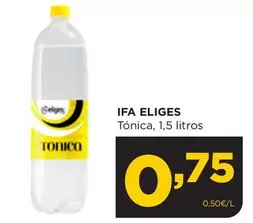 Oferta de Ifa Eliges - Tonica por 0,75€ en Alimerka