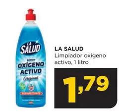 Oferta de La salud - Limpiador Oxigeno Activo por 1,79€ en Alimerka