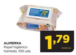 Oferta de Alimerka - Papel Higienico Humedo por 1,79€ en Alimerka