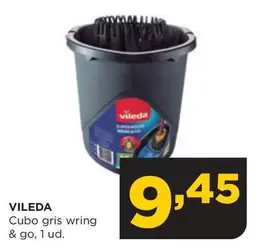 Oferta de Vileda - Cubo Gris Wring por 9,45€ en Alimerka