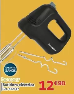 Oferta de Homday - Batidora Eléctrica por 12,9€ en GiFi