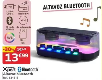 Oferta de Fm - Altavoz Bluetooth por 13,99€ en GiFi