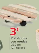 Oferta de Plataforma Con Ruedas por 3€ en GiFi