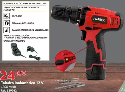 Oferta de Soft - Taladro Inalambrico 12 V por 24,9€ en GiFi